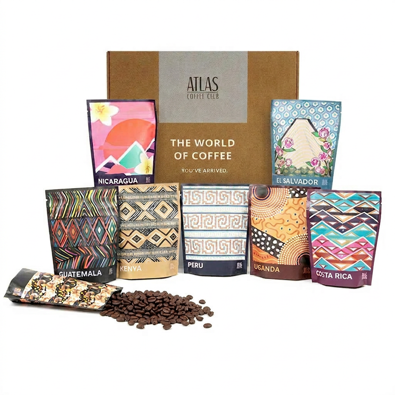 World of Coffee 8 Pack Set