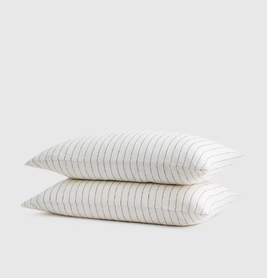 European Linen Pillowcase Set, Queen/Standard