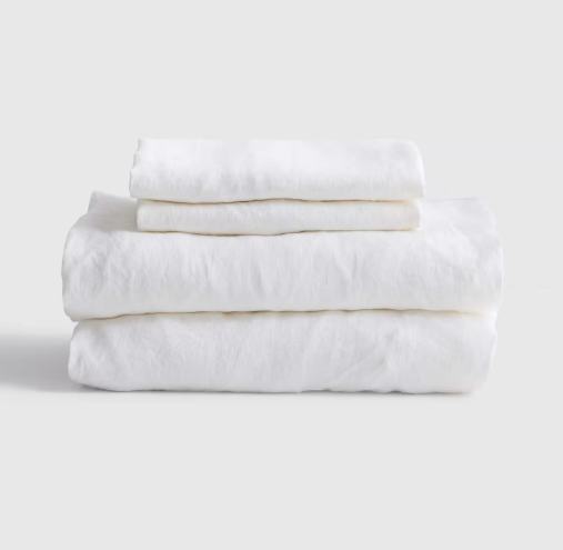 European Linen Sheet Set, Queen