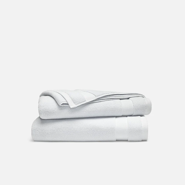 Super-Plush Turkish Cotton Bath Towels Set of 2