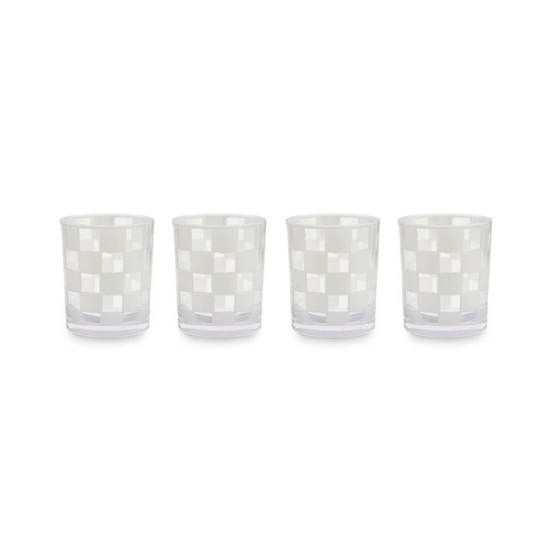 Acrylic Tumblers, Set of 4