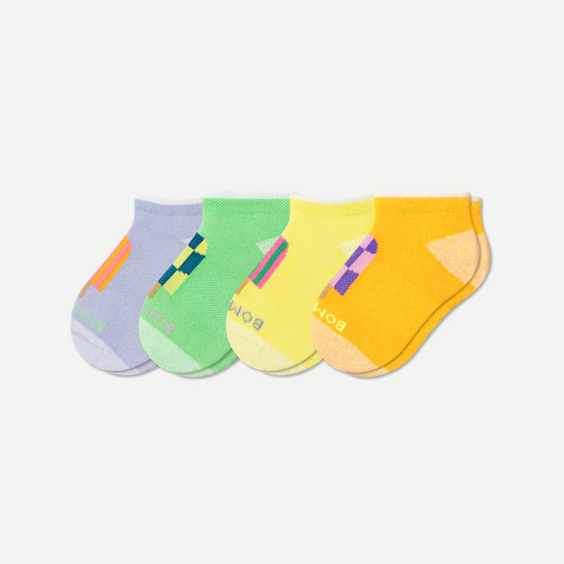 Toddler Lightweight Ankle Sock 4-Pack