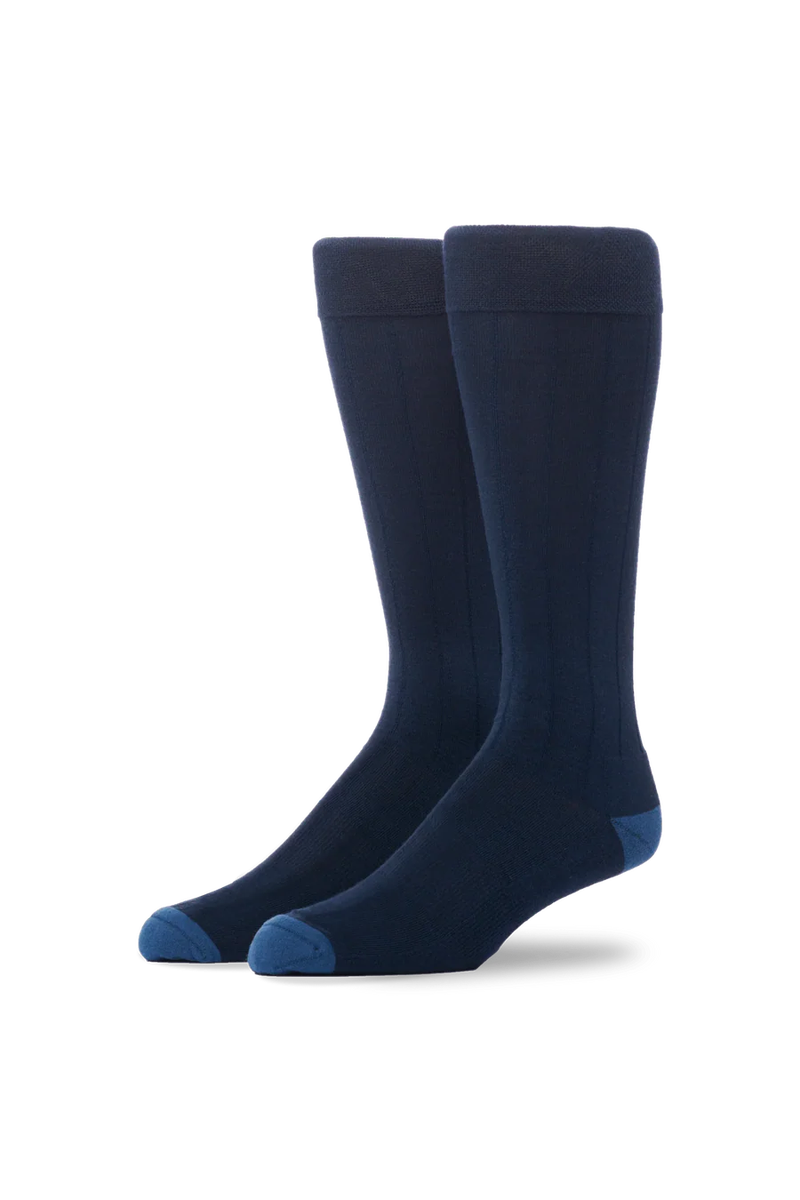 SILVER Extended Crew Dress Sock