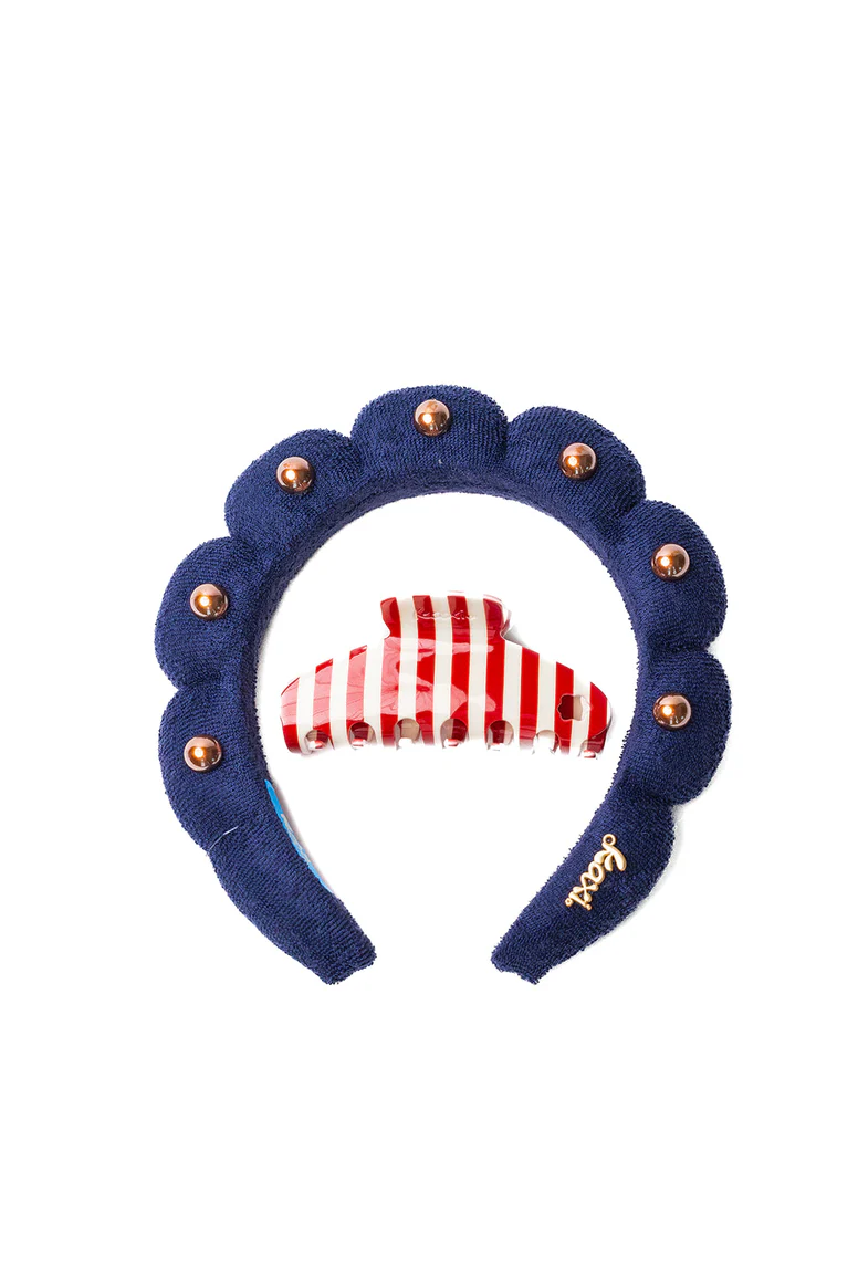 GRWM Headband & Clip Set