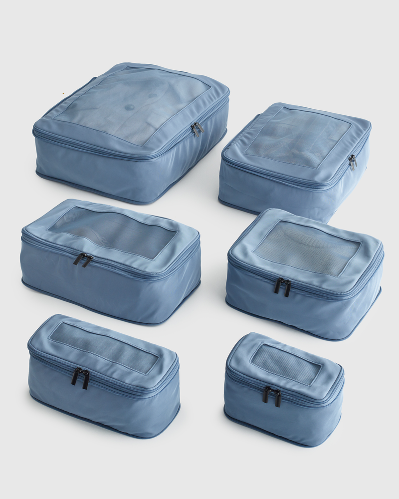 Eco Compression Packing Cube Set of 6