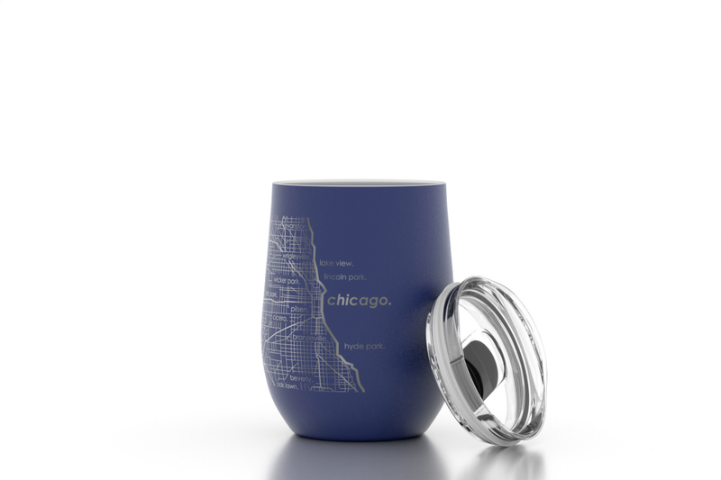 Home Town Maps Wine Tumbler