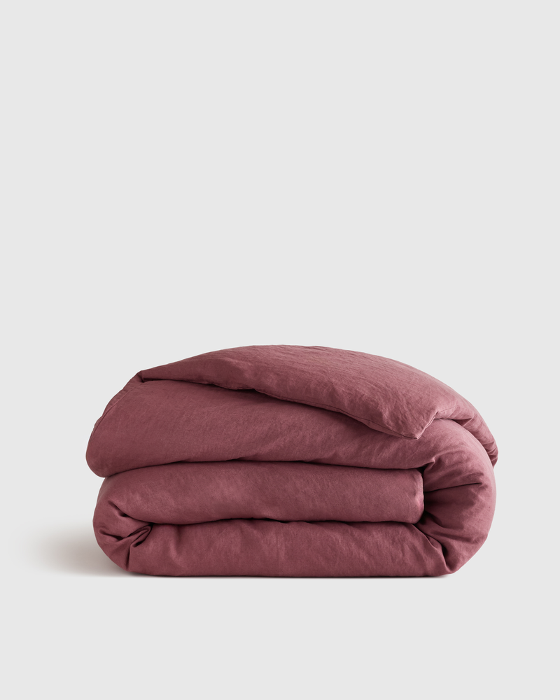 European Linen Duvet Cover, Queen