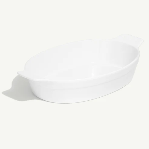 10"x6.6" Oval Gratin Baking Dish