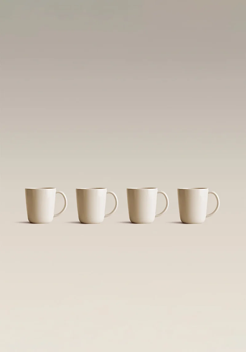 Mugs, Set of 4