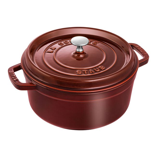 Cast Iron 4QT Round Cocotte