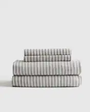 Grey/White Stripe