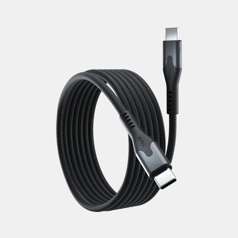 MagStack&nbsp;Pro Auto-Coiling USB-C to USB-C 6.6' Cable