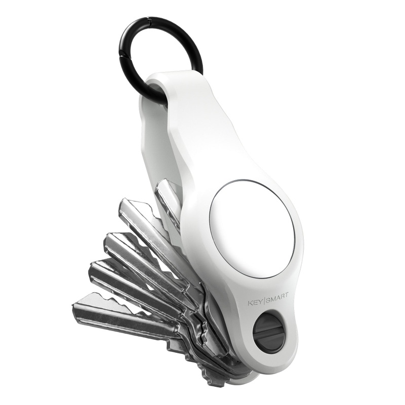 KeySmart AirTag Keyring, Premium Rubber