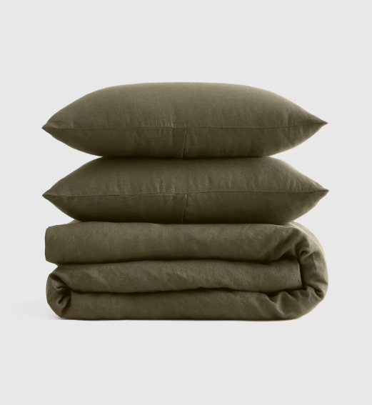 European Linen Duvet Cover Set, King
