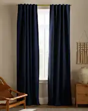 European Linen Room Darkening Curtain