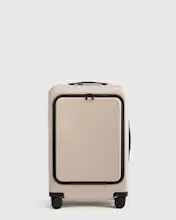 Front Pocket Carry On Hard Shell Suitcase 21"