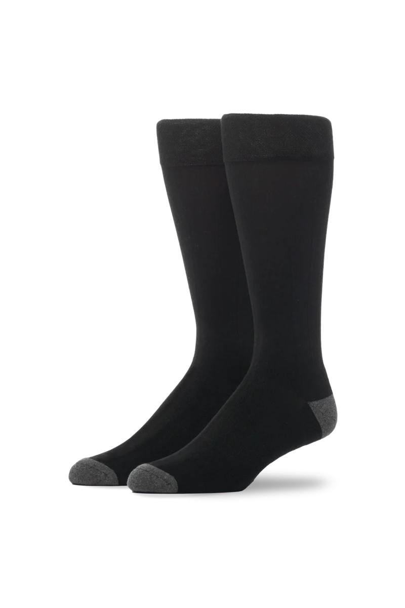 SILVER Extended Crew Dress Sock