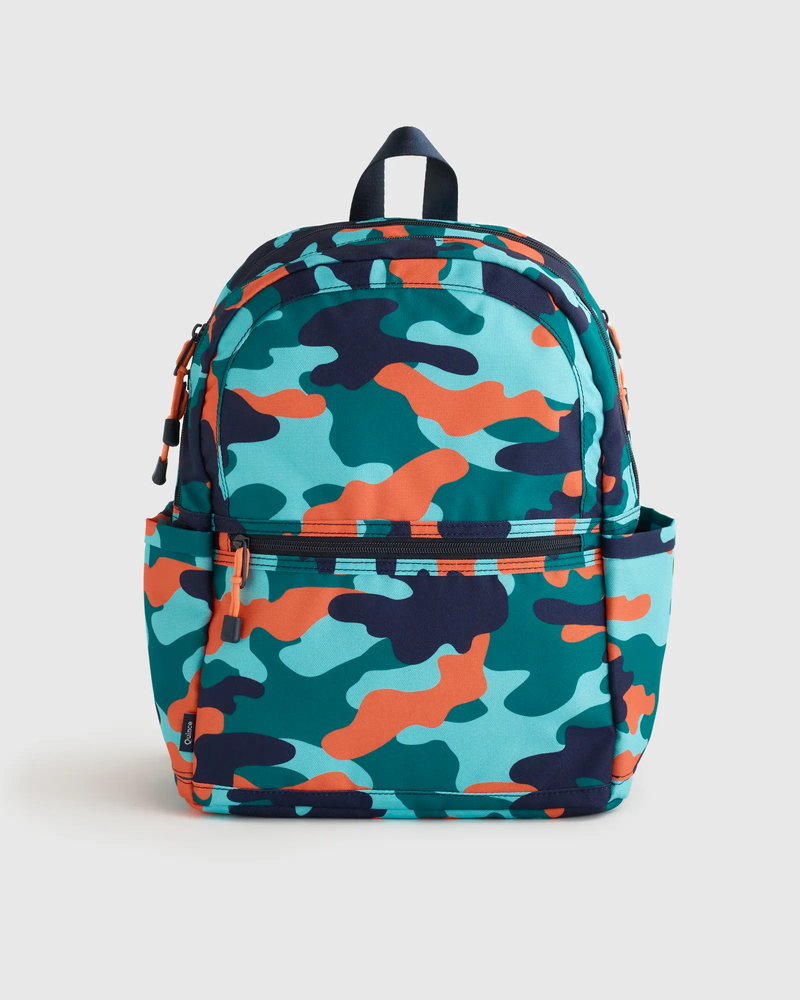 Large Recycled Double Pocket Backpack