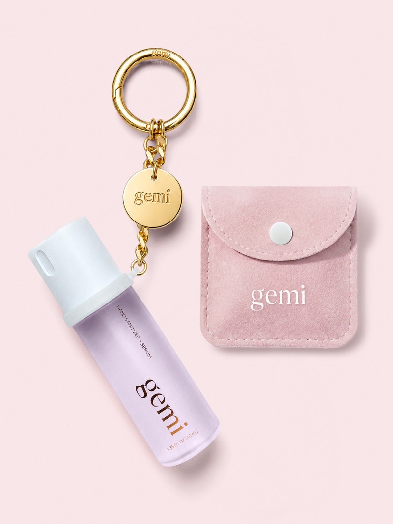 Hand sanitizer + Serum™ With Key Ring Set
