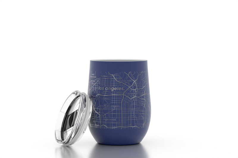 Home Town Maps Wine Tumbler
