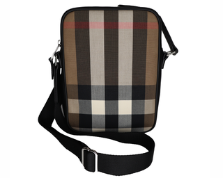 Taupe Brown Check