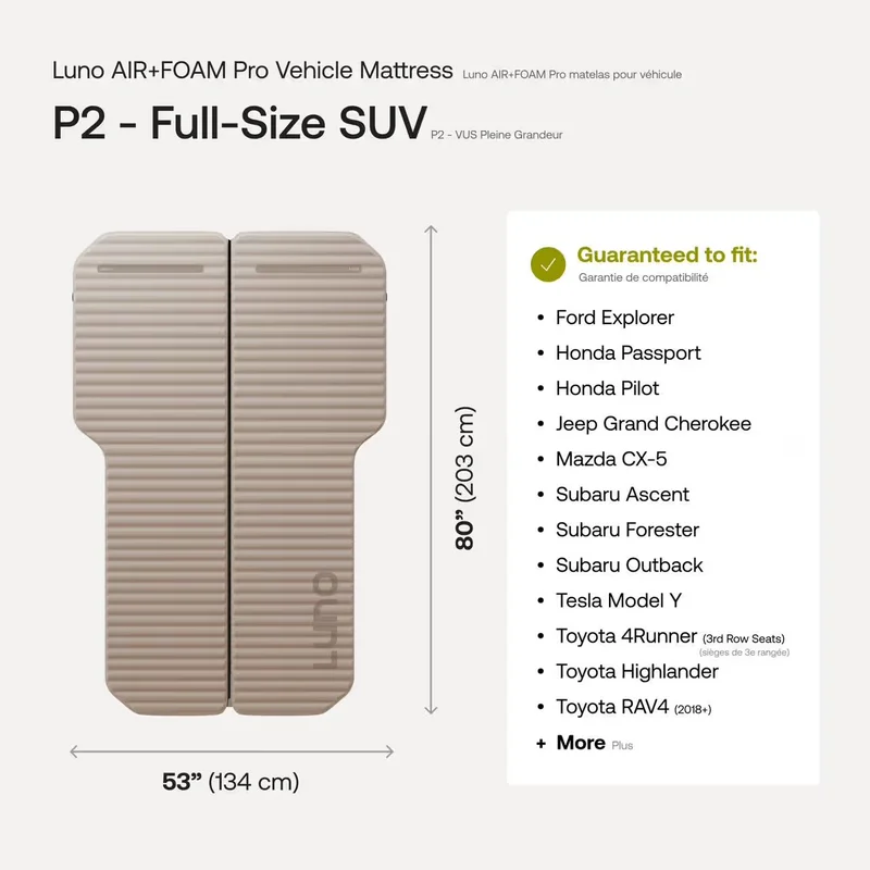 AIR Pro Vehicle Mattress