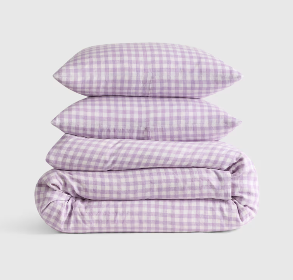 European Linen Duvet Cover Set, Queen