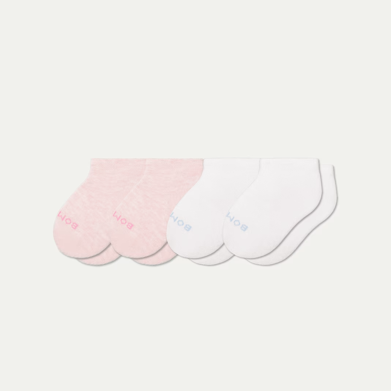 Toddler Lightweight Ankle Sock 4-Pack