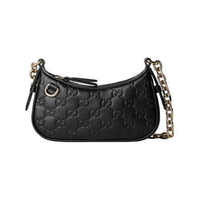 GG Emblem Mini Shoulder Bag