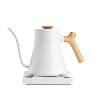 Matte White + Maple