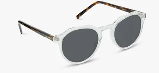 Clear Frame - Black Lens