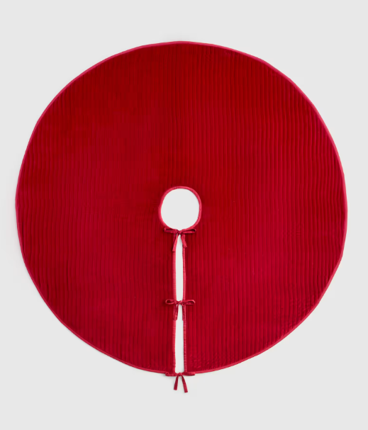 Cotton Velvet Tree Skirt