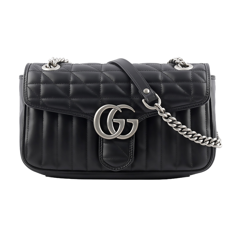Marmont Small Shoulder Bag | Black