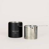Tea Strainer + Resting Cup