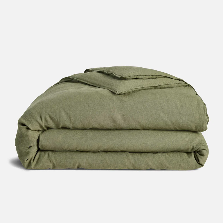 Brooklinen Washed European Linen Duvet Cover - Thumbnail 3