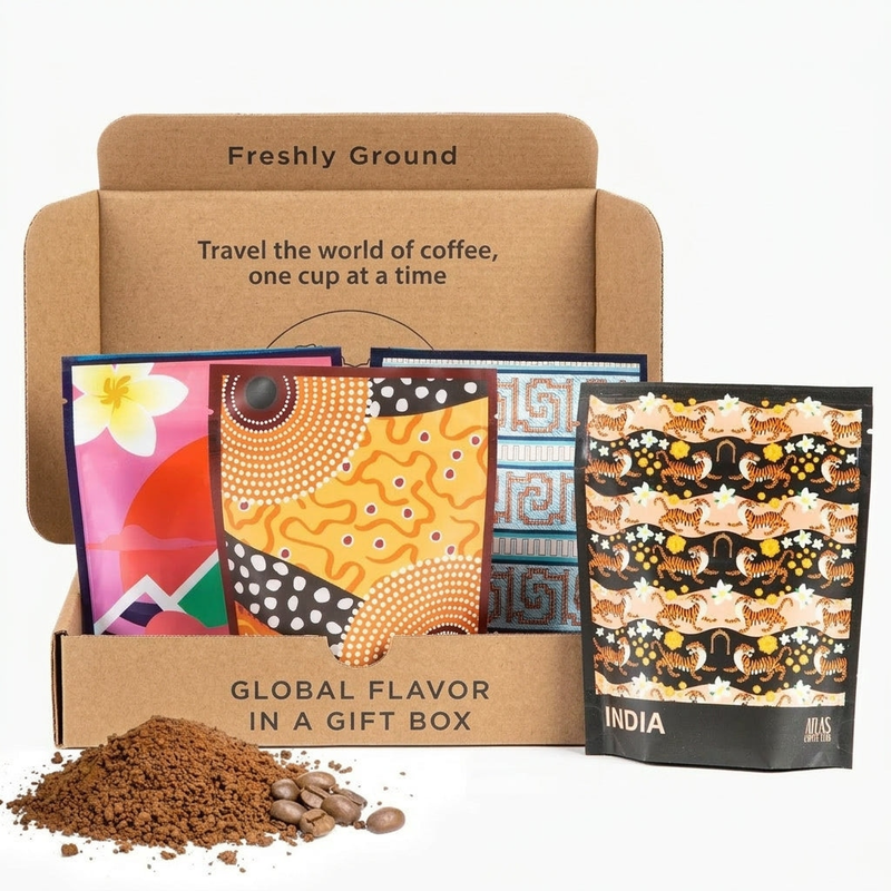 World of Coffee 4 Pack Set