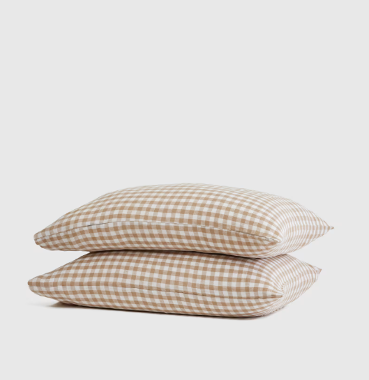 European Linen Pillowcase Set, Queen/Standard