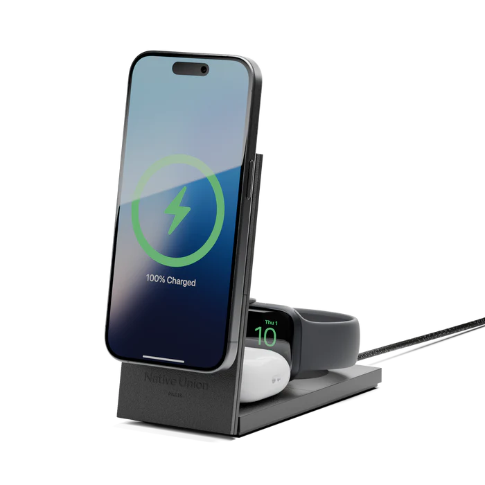 Rise 3-in-1 Magnetic Wireless Charger