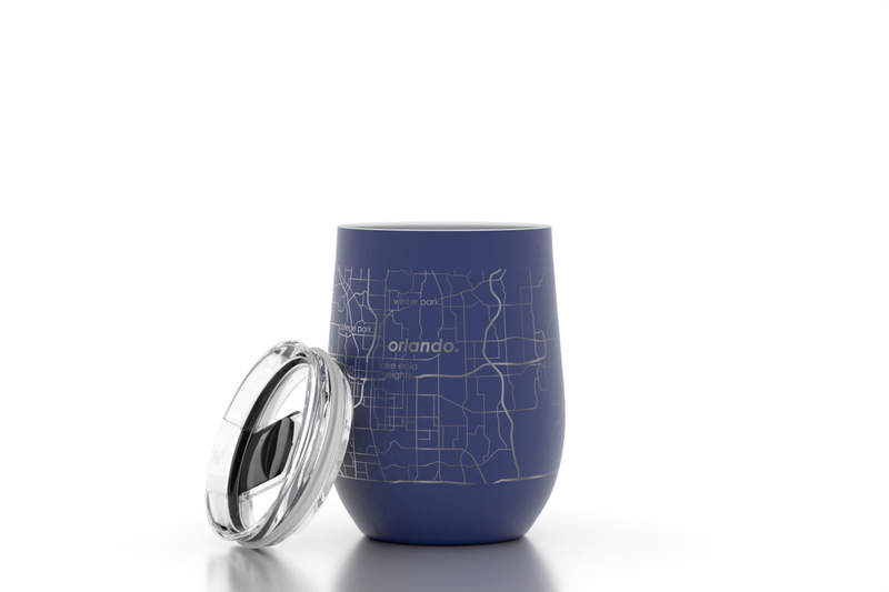 Home Town Maps Wine Tumbler
