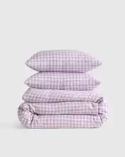 European Linen Duvet Cover Set, Queen