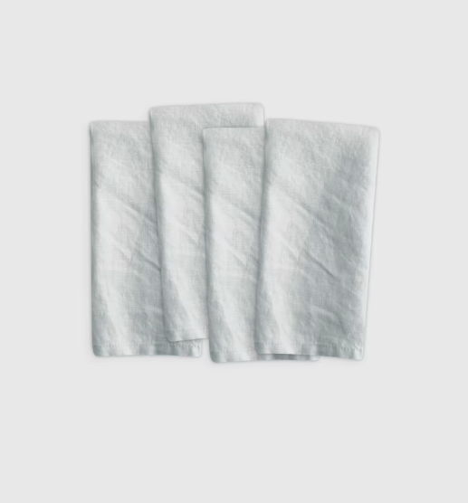 European Linen Napkin Set of 4