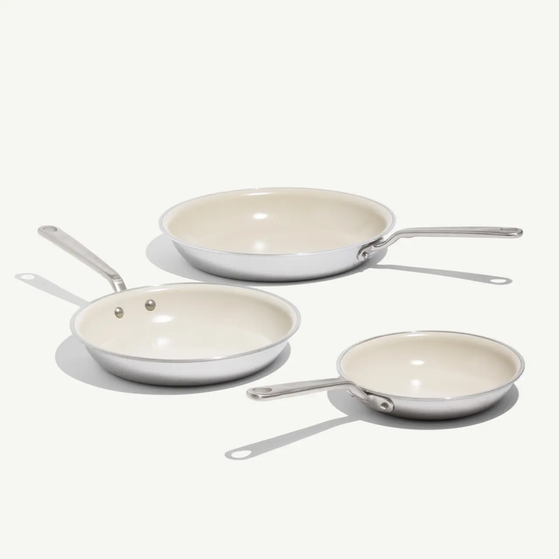 CeramiClad™ 3-Piece Non Stick Frying Pan Set