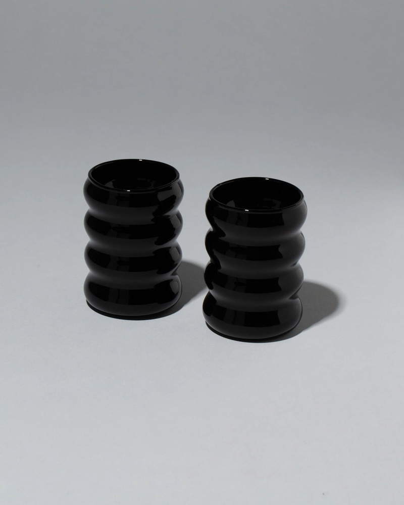 Opaque Ripple Cup Set of 2