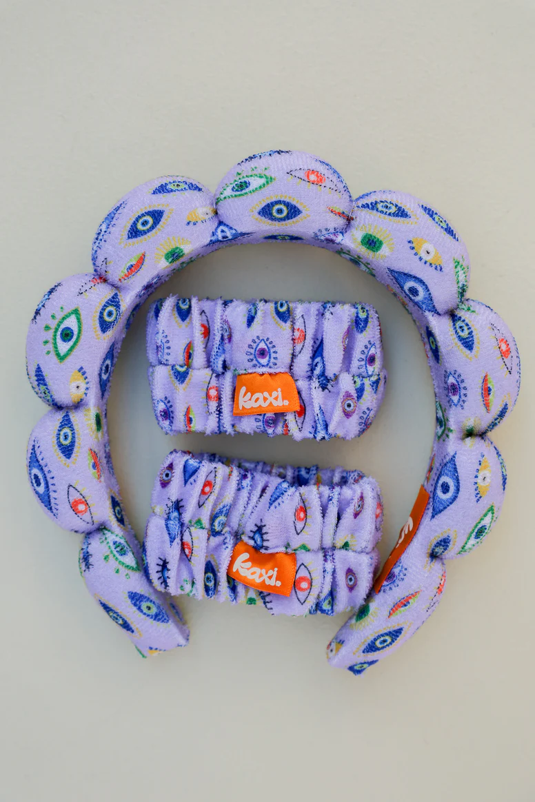 GRWM Headband & Wristband Set