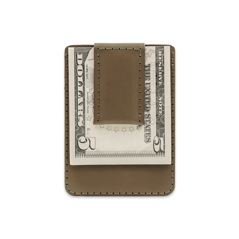 Leather Money Clip Wallet