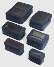Eco Compression Packing Cube Set of 6