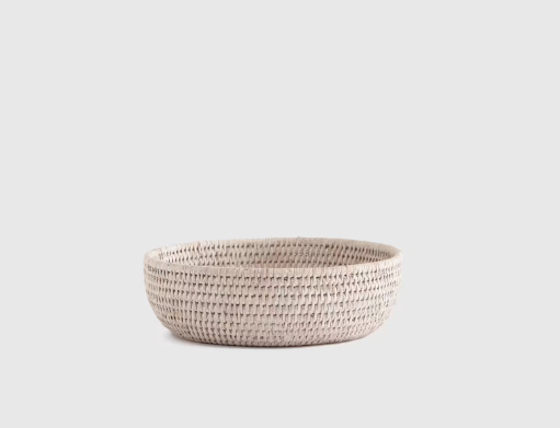 Handwoven Rattan Bowl