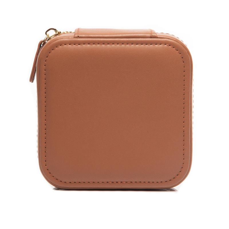 Personalized Leather Jewelry Case