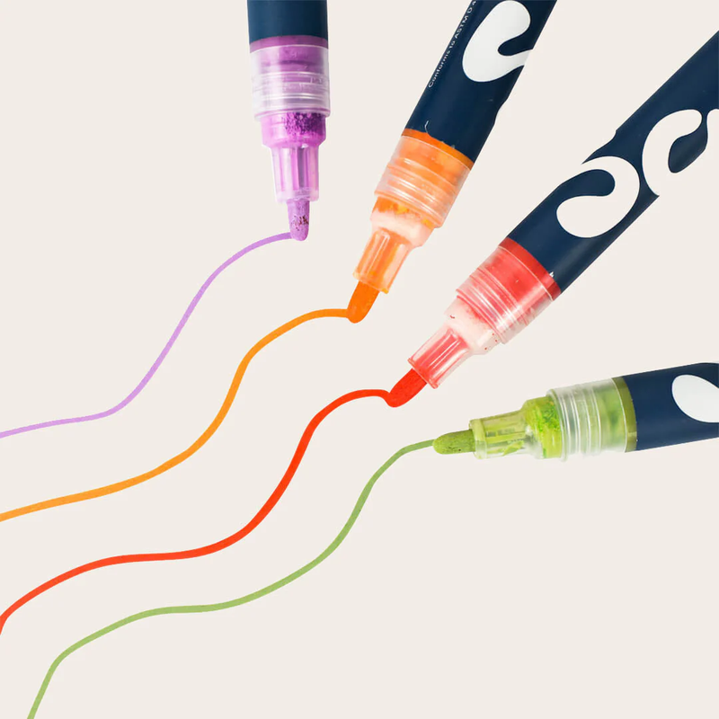 Acrylic Paint Pen 4-Pack | Bloomsbury Tones