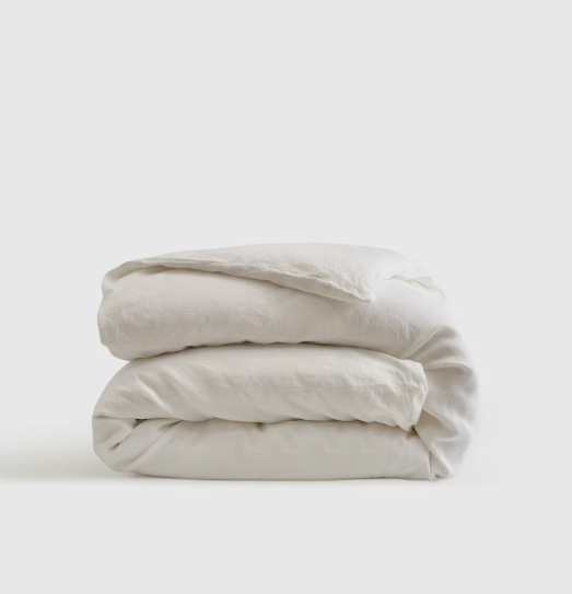 European Linen Duvet Cover, Queen